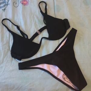 *NEVER WORN* SHEIN black bathing suit